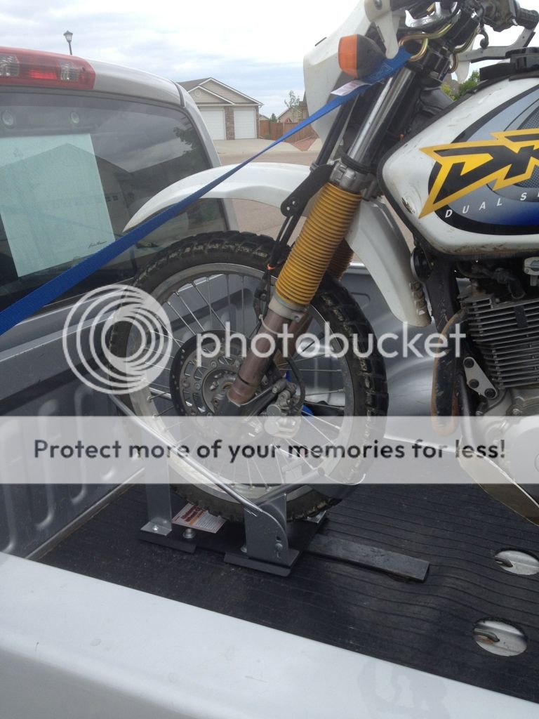 truck bed wheel chock mount